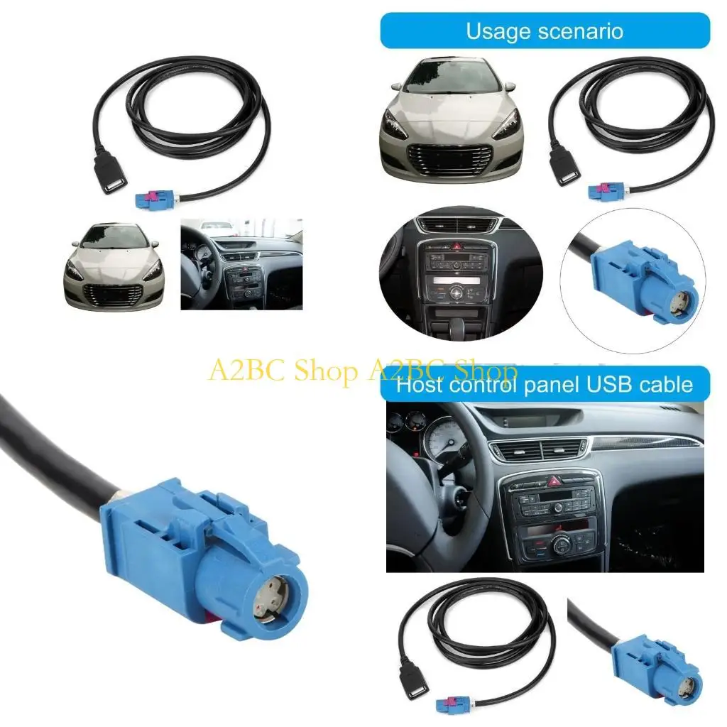

Сменный USB-кабель A2BC, автомобильные аксессуары, экран управления хостом, USB-кабель для 308 308s 408, длина 100 см