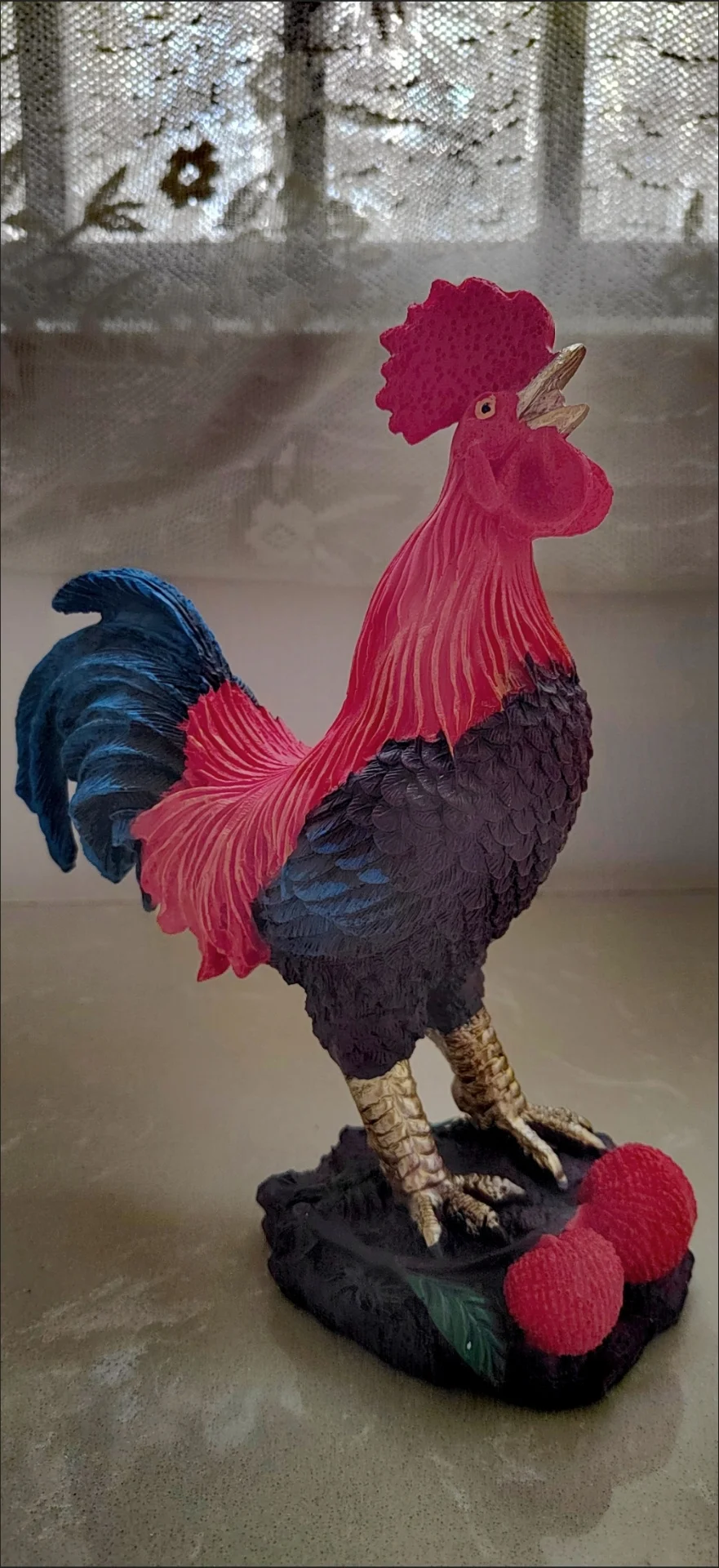 

Имитационная модель петуха из смолы, скульптура животного, украшение для дома, двора, сада, фермы, декоративный элемент y407