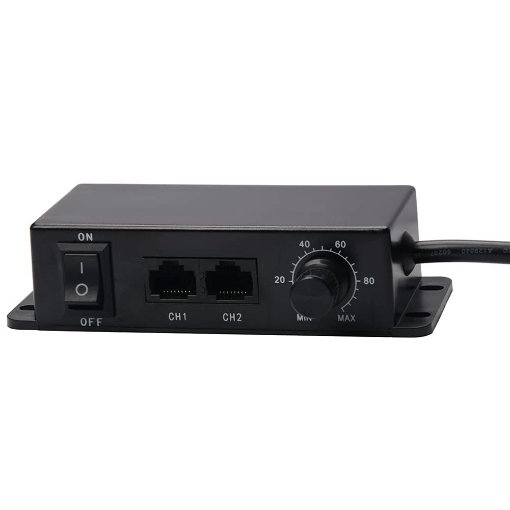 ABAH-3X DC 0-10V Dimmer Switch Seriesable Sync Controller Rotary ON/Off For 0/1-10V Dimmable LED Drivers Electronic Ballasts