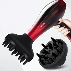 New Hairdryer Diffuser Cover Suitable Diameter 4-4.5cm Universal Hairdressing Blower Styling Salon Curly Tool Black