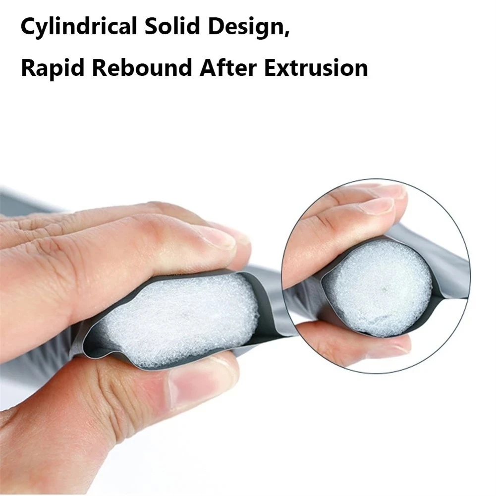 جديد الباب السفلي شريط عازل مشروع سدادة الطقس رغوة عازلة للصوت يندبروف الباب ختم الذاتي لاصق عازل السير الوقائي الشريط #3