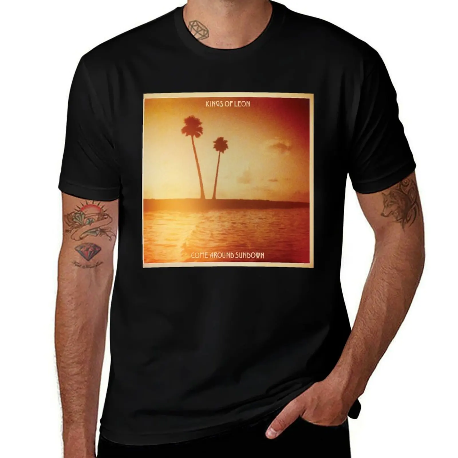 Kings of Leon aha shake heartbreak come around sundown T-Shirt Casual Loose Fit Summer Tee Shirt T-Shirt