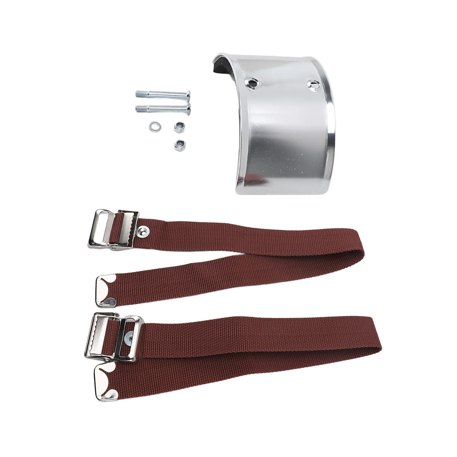 Stilt Straps Leg Bands Nylon Comfortable   Stilts Leg Straps Stainless Steel Curved Plate for Home Improvement