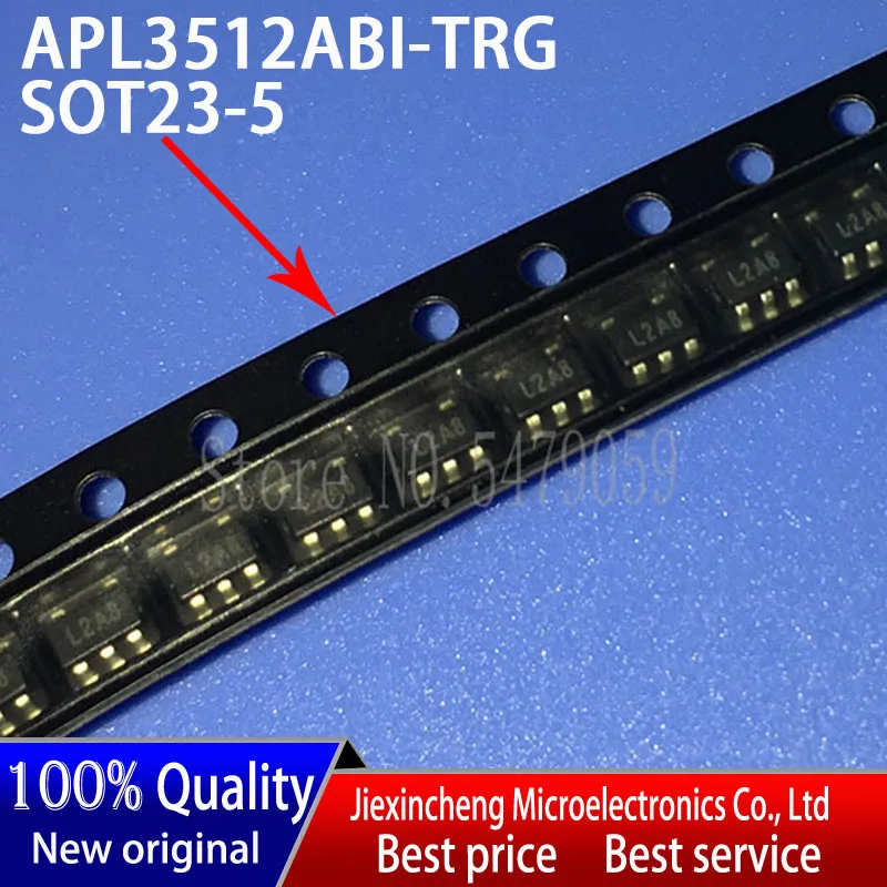 20PCS APL3512ABI-TRG Marking:L2A* APL3512ABI SOT23-5 New original