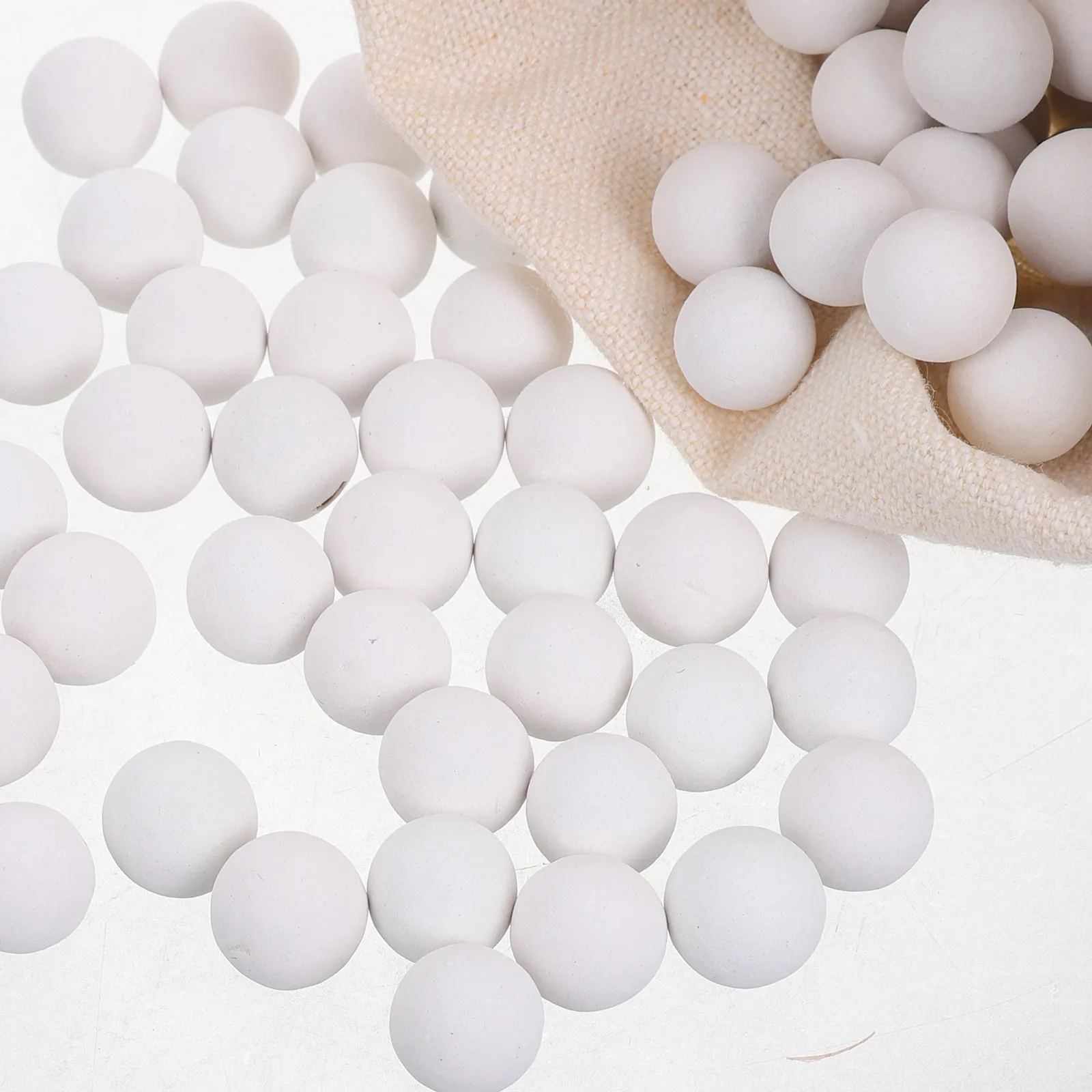 1Set Heavy Duty Baking Stone Set Stoneware Pie Weights Ceramic Baking Beads for Crust Protection Moisture Absorption Fast