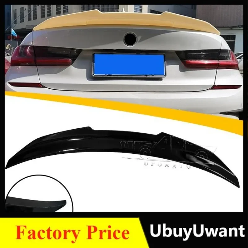 

New Arrivals Hot Selling ABS Plastic Carbon Fiber PSM Rear Wing Spoiler Extension For BMW 3 Series G20 318d 320d 330d 2020-2022