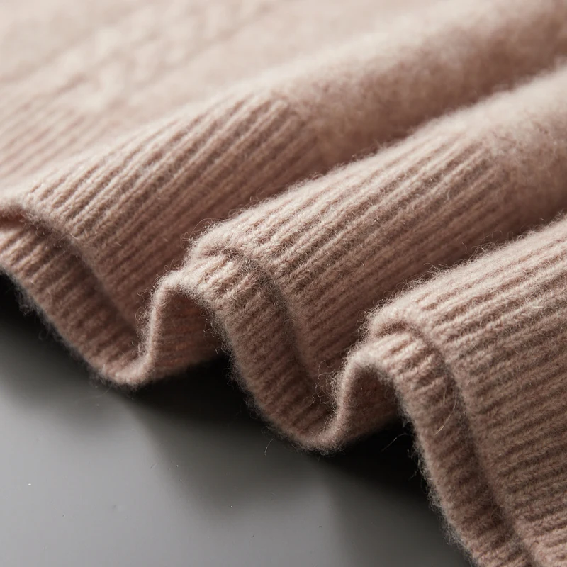 الرجال 100% الكشمير جولة الرقبة البلوز سترة سميكة محبوك تنوعا قاعدة سترة لخريف شتاء جديد الكشمير الملابس