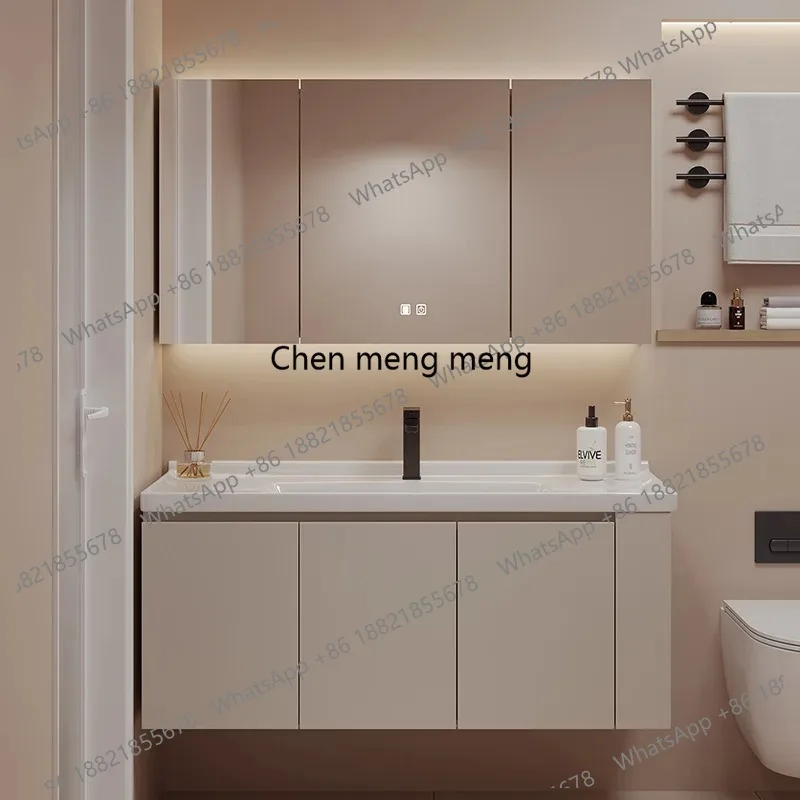 

Intelligent Mirror Bathroom Cabinets Side Storage Compartments Washbasin Bathroom Cabinets Sink Home Furniture Kast