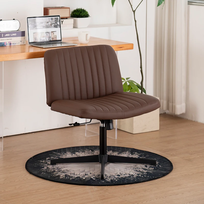 Designer Orange Office Chair Modern Cheap Simple Comfortable Relaxing Office Chair Swivel Study Silla De Escritorio Furniture - Image 5