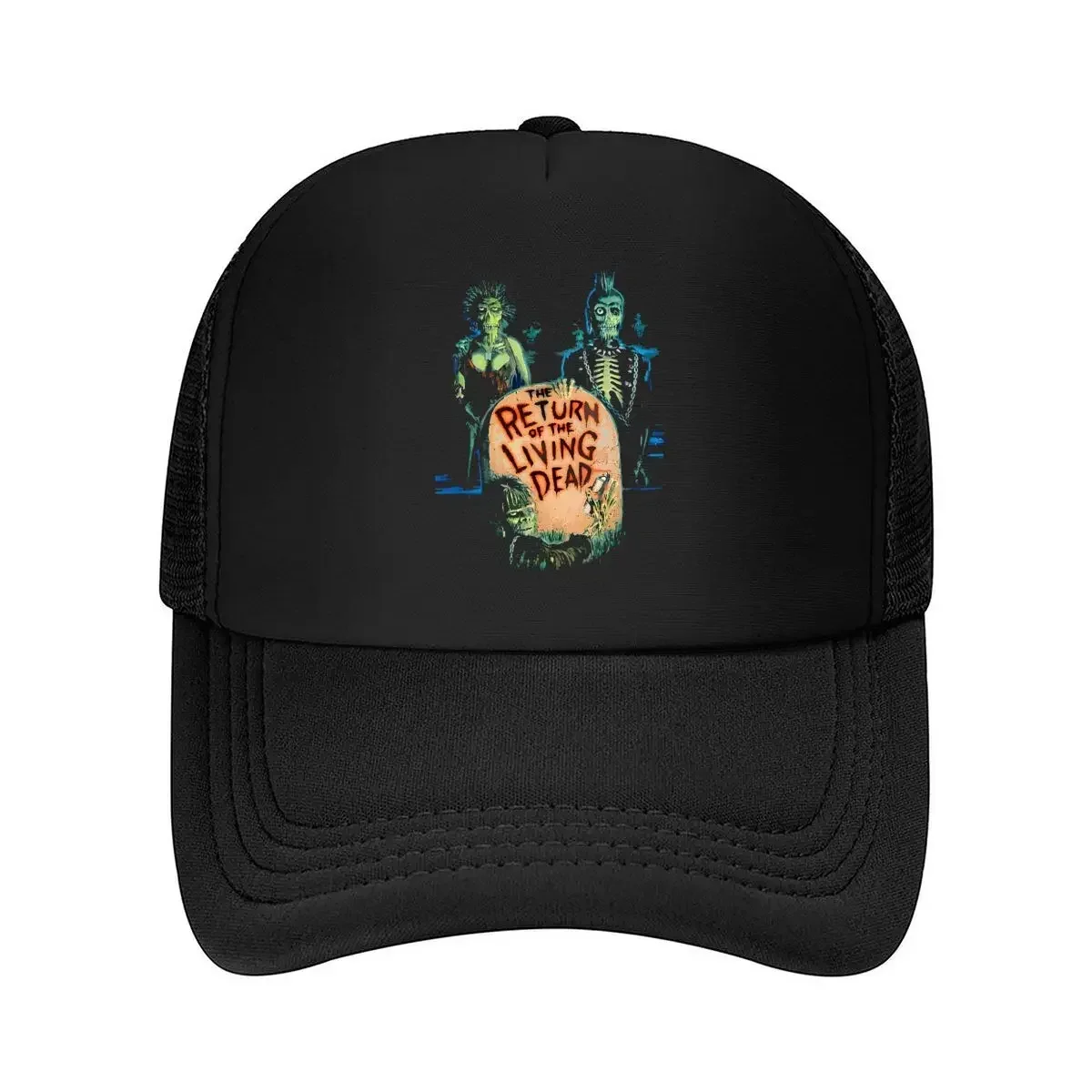 2026 Living Dead Return Horror - Inspired, Movie Tribute Design Mesh Baseball Cap