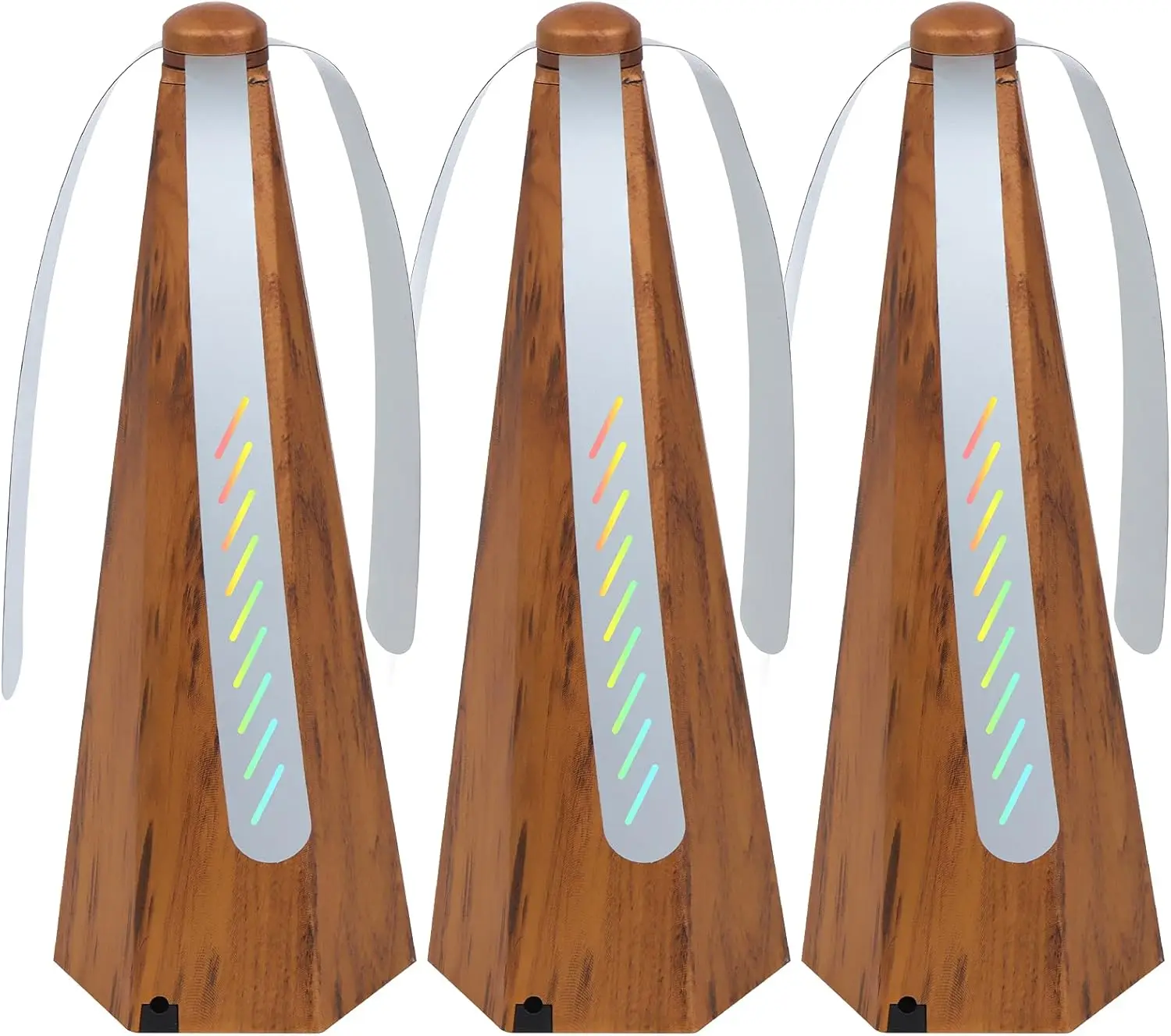 Portable Picnic Fly Fan Wood Grain Portable, Outdoor Use All Season Wood Grain