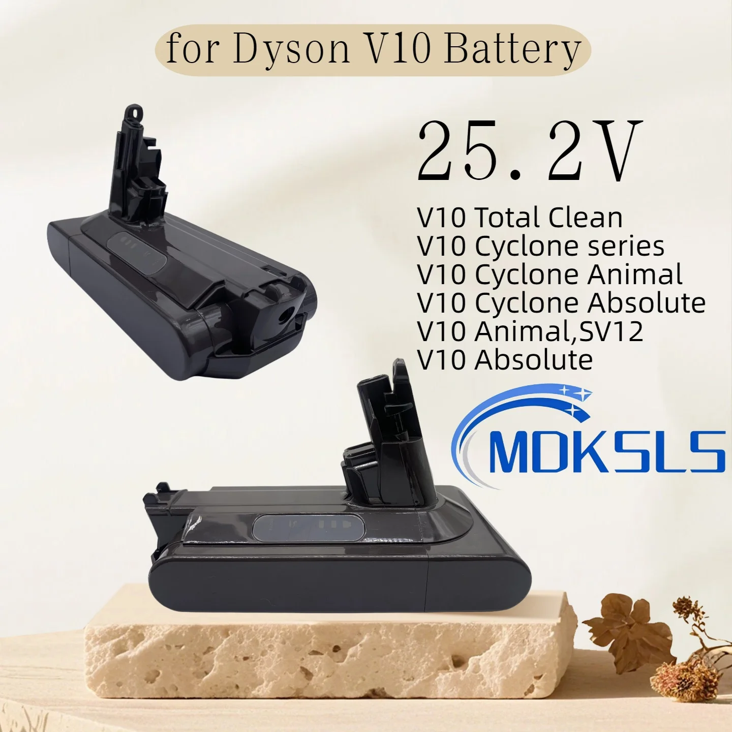 for Dyson V10 12800mAh 25.2V battery For Dyson SV12 Battery Absolute Animal Li-ion Vacuum Cleaner Rechargeable Battery V12