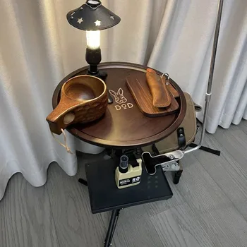 야외 휴대용 접이식 테이블, 자연 하이킹 캠핑 테이블, 초경량 여행 주방 테이블, 이동식 리프팅 및 하강