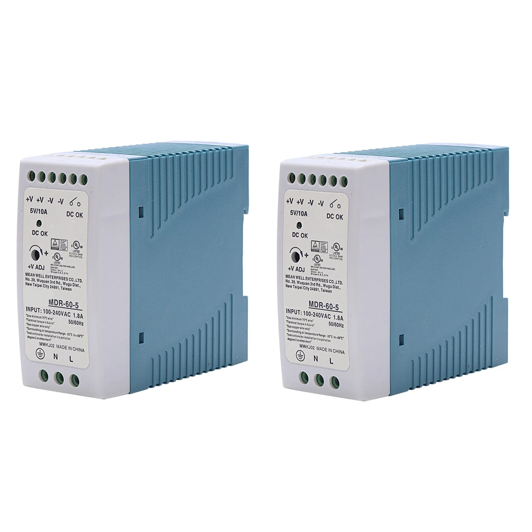 LICE-4X MDR-60 5V 60W Din Rail Power Supply Ac-Dc Driver Voltage Regulator Power Suply 110V 220V
