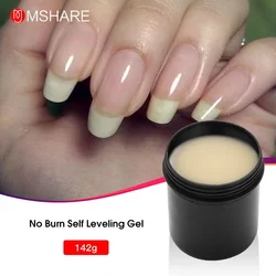 MSHARE 150ml Natural Gel for Nail Extension Repair Broken Nails  Fix FIBER UV Led No Burning Painless Gel