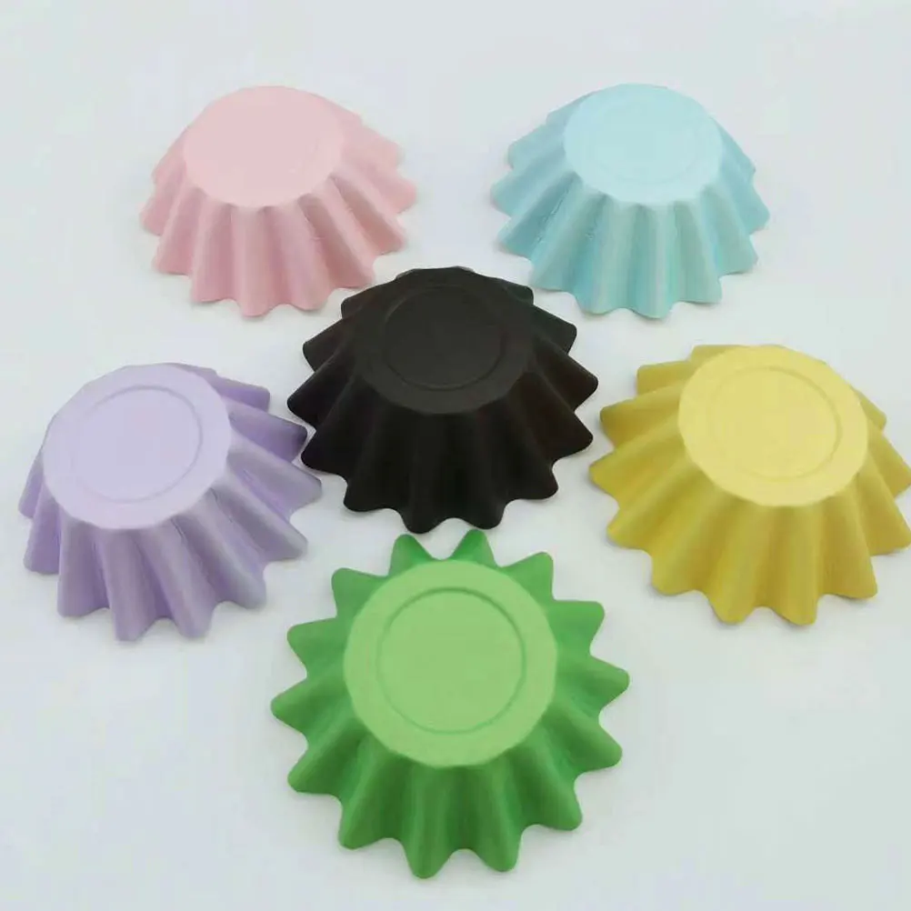 

150Pcs Non Stick Cake Wrappers Disposable Cupcake Holders for Birthday Weddings Gatherings Cake Cups Cupcake Liners
