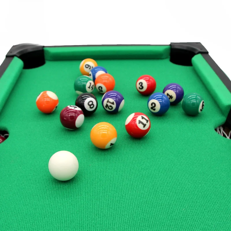 Eco-friendly Resin Billiard BallsKids Billiard Table Small BallsBilliard Balls 25mm American Style Set