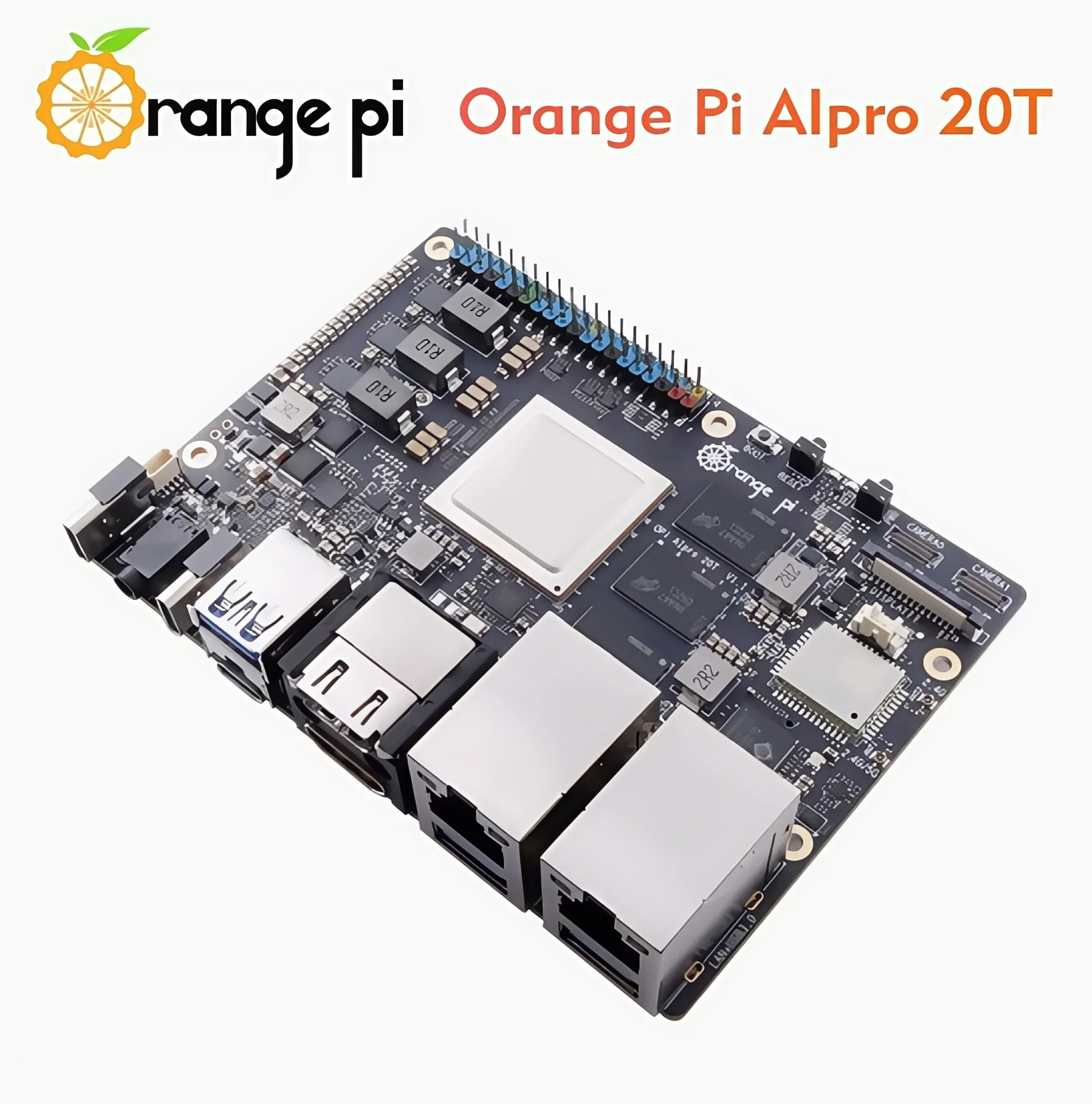 OrangePi Ascend AIPro Entwicklungsboard AI Prozessor 20Tops Computing Power Onboard WiFi Bluetooth 12G/24G optional