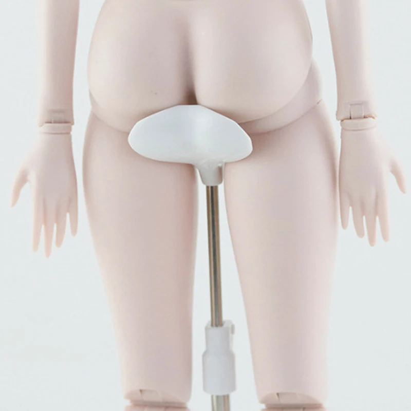 Adjustable Stainless Steel Doll Display Stand, Universal 36/42/48/60cm Support Holder