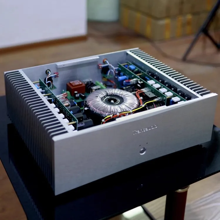 สําเร็จรูป FM801 สาย 250W * 2 Dual Channel Pure Power Amplifier Hi-Fi สเตอริโอเครื่องขยายเสียง