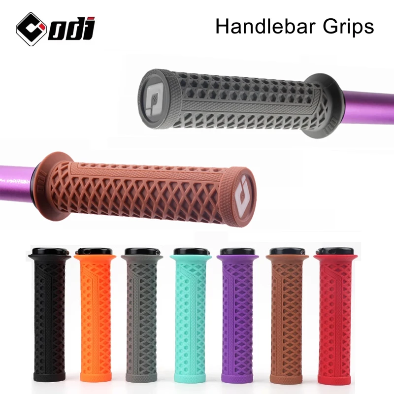 ODI VS-21 MTB Handlebar Grips Silicone Lock-On Bicycle Cover Anti-slip Shock Absorption Handle Parts Bicycle accessories