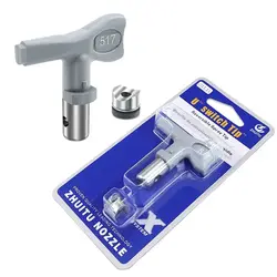 Gray Airless protetor do bocal para pulverizadores, pistola de pintura e armas XTR, bocal de alta pressão, bocal resistente, todas as séries, 2 3 4 5, 1pc