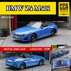 Scale 1/64 Metal Mini Car Model, BMW Z4 M40i SUV Replica Miniature Art Vehicle Diecast Collection Gift Toy for Kid Boy Friend