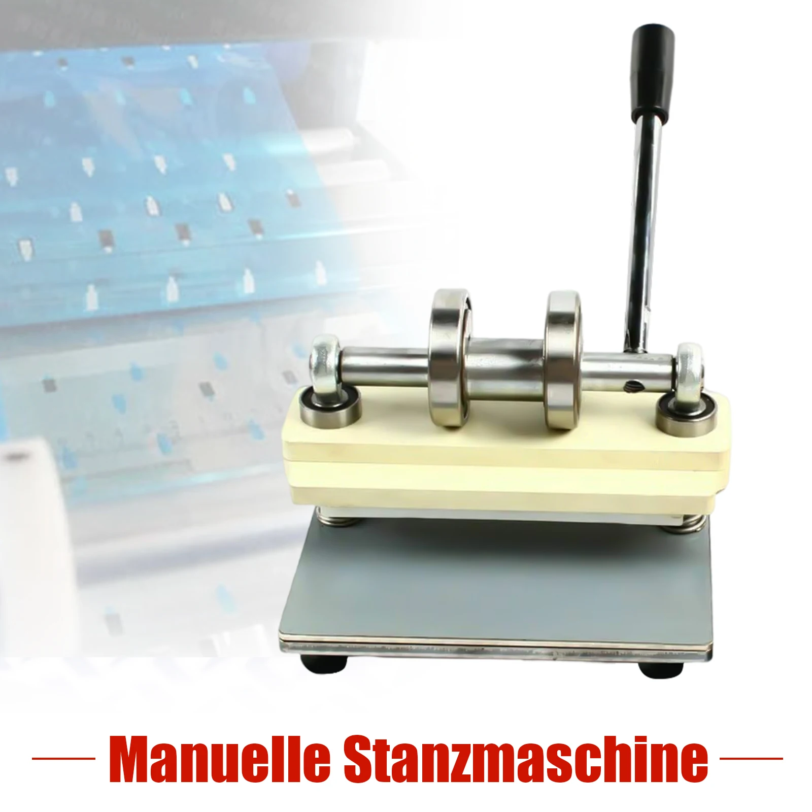 Manual Die Cutting Machine  Stainless Steel Meterial Leather Craft Making Leather Punch PVC Paper Die Embossing Machines