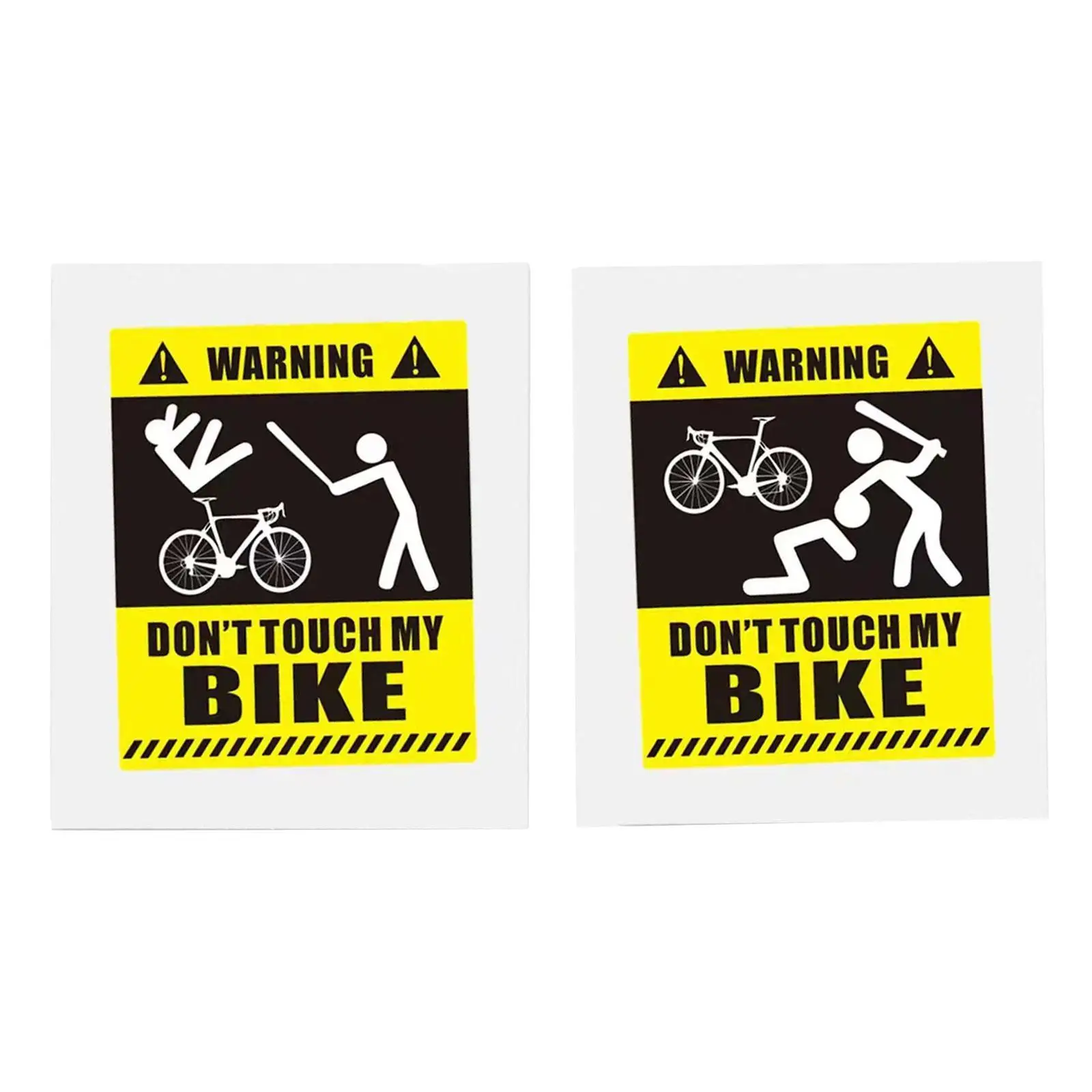 Dont Touch My Bike for Road and Mountain Bike Bicycle Sticker Bike Sticker