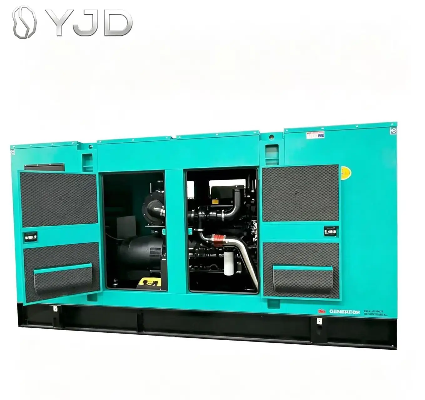 Generators Cumins 6ZTAA13-G2 Prime Power 390KW 487KVA Super Silent Type Diesel Generator Set Auto Start 1500/1800 RPM ATS DC