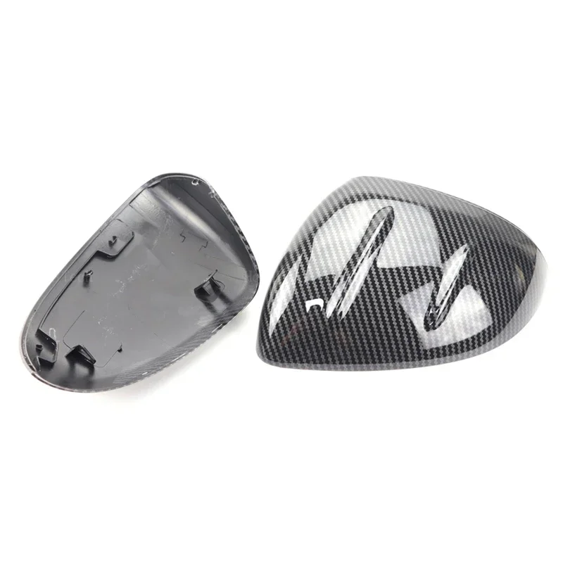 

for Mercedes-Benz E-Class E Class W214 S214 X214 EQE V295 AMG 43 53 2x Side Rearview Mirror covers styling Carbon pattern Black