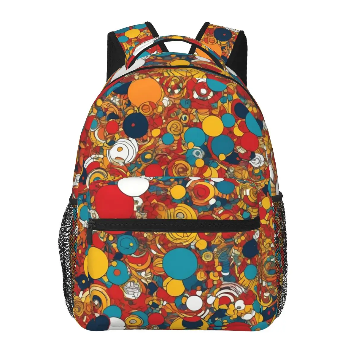 

Great Bubble Print Spring Backpack Hot Sale Daypack Large Capacity Kids BookBag School Bag Shoulder Bags for Men Women