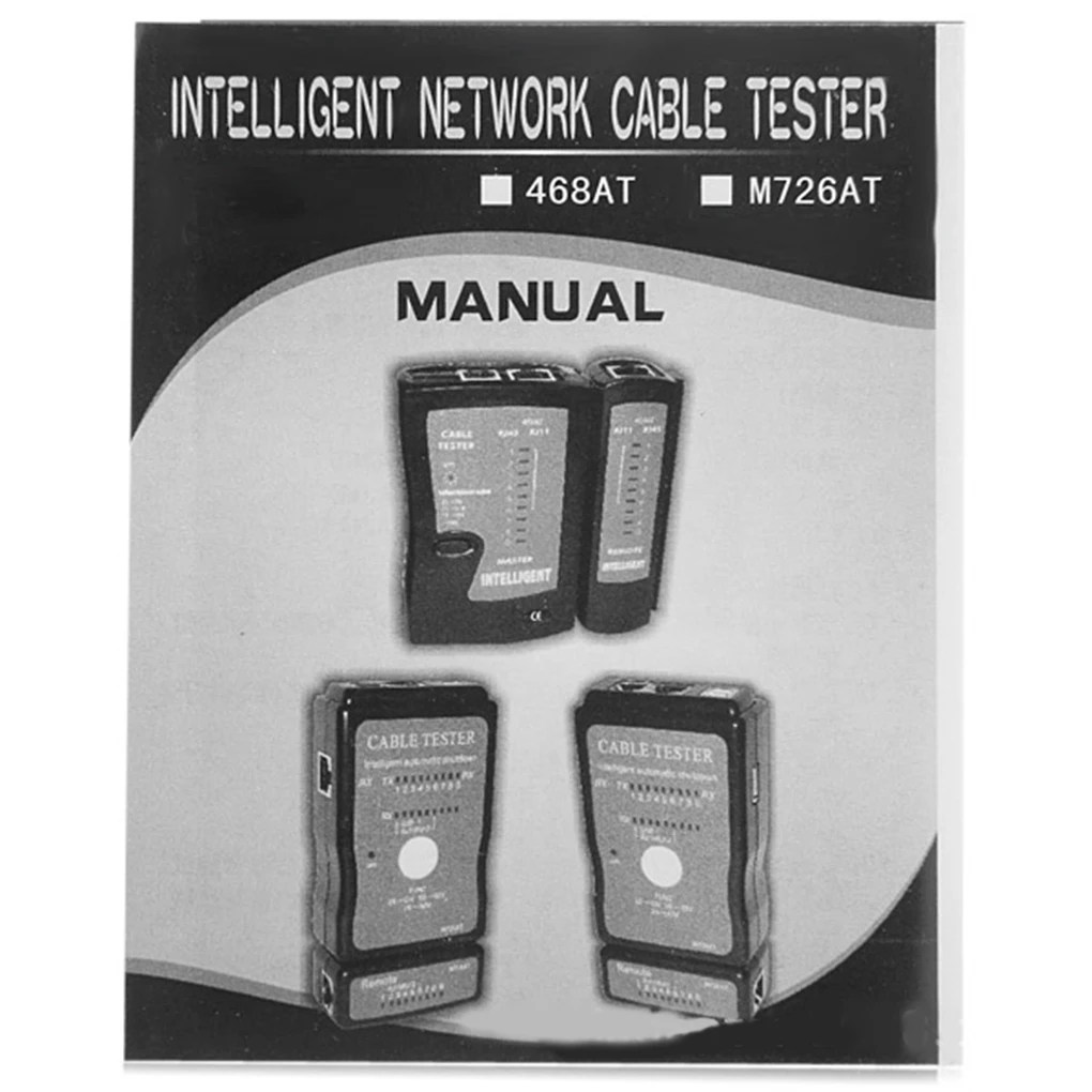 M726AT Cable Tester, Multi-Modular, multifunções, USB, RJ45, RJ-11 Wire, LAN Network, Verificador de Linha Ethernet