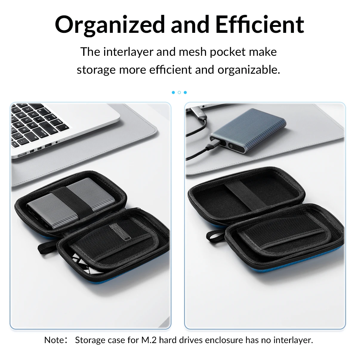 ORICO M.2 SSD Enclosure 2.5 Inch Hard Drive Case