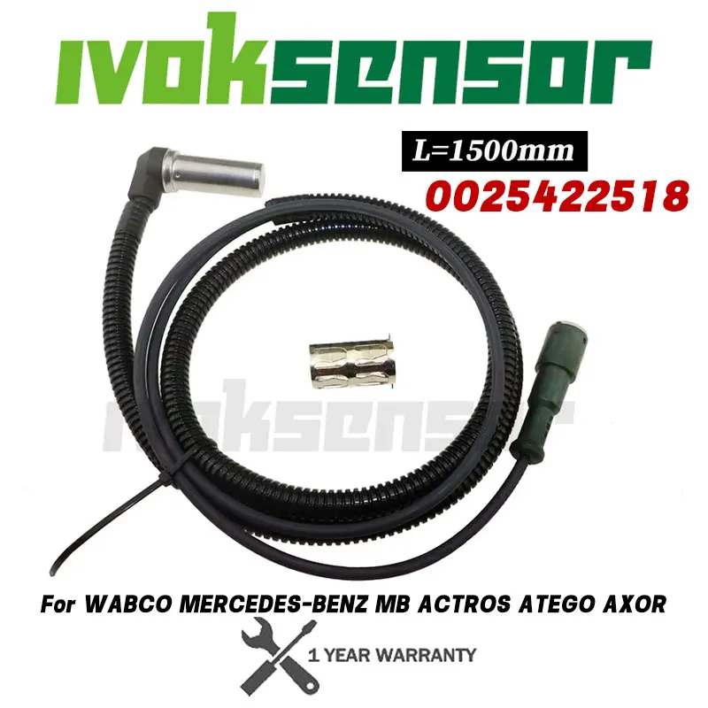 

Новый датчик ABS для WABCO 4410328510 441 032 851 0 для MERCEDES-BENZ MB ACTROS ATEGO AXOR 0025422218 0025422518 L=1500мм