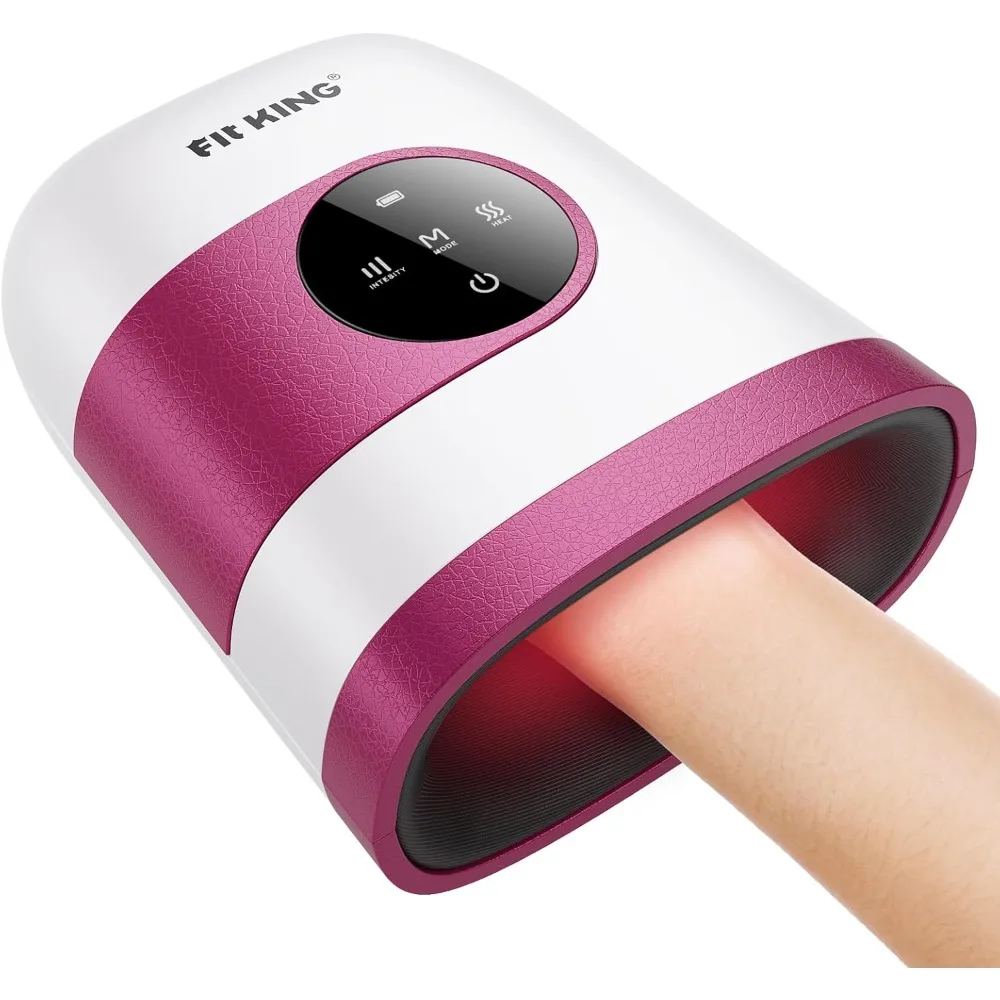 

Hand Massager with Heat for Hand Massage and Arthritis Carpal Tunnel Finger Numbness Relief - Cordless & Portable & Touch Scree