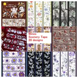 Many Designs Wines Studio Scenery Collection Shiny PET Tape