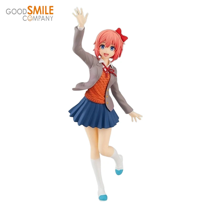 In Stock Genuine Original Good Smile Sayori Doki Doki Literature Club! Action Anime Figure Collectible Model Dolls Ornament Gift