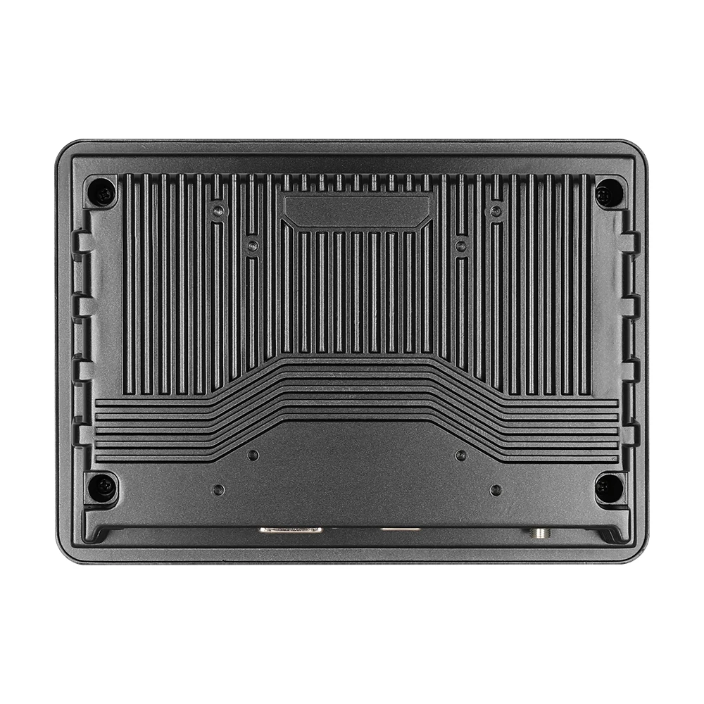 7 inch Industrial LCD Monitor, VGA & HDMI & DVI Display Inputs, Touchscreen & High Brightness & Customization Optional
