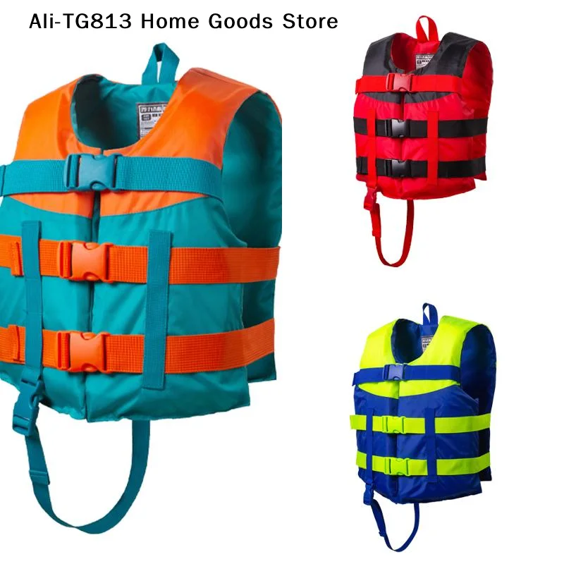 

[TG813]Life Jacket With Leg For Adults Kids Water Sports Safety Vests Surf Lifeguard Kayaking Boat Outdoor Swim Safety Cloth
