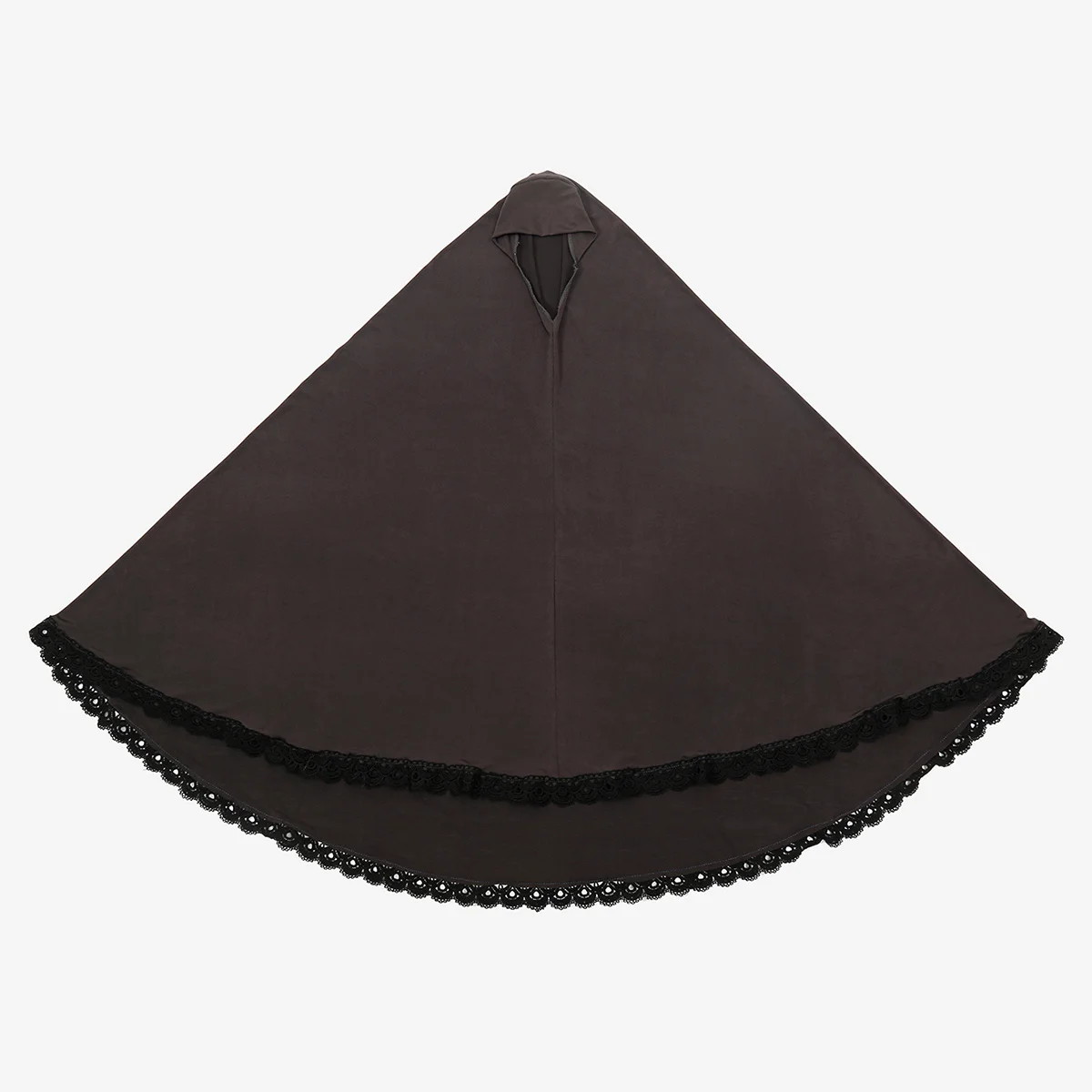 Um Robe Monocromático à Prova de Sol, Muito Elástico, Respirável, Renda Preta, Moda, Novo