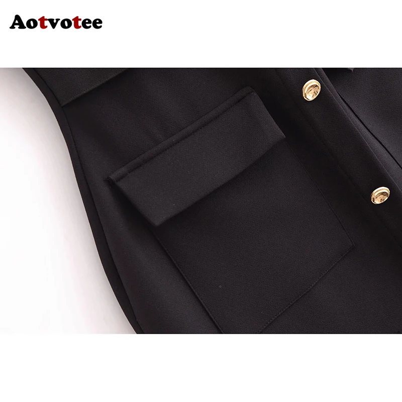 فستان Aotvotee للنساء برقبة دائرية مع حزام فساتين غير رسمية لربيع وصيف 2025 فستان نسائي جديد بصدر واحد عالي الخصر