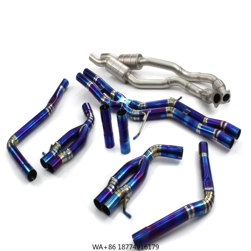 

Without Muffler Valvetronic Exhaust With Tips Exhaust Catback for RS6 RS7 C7 C8 4.0L 2013 up