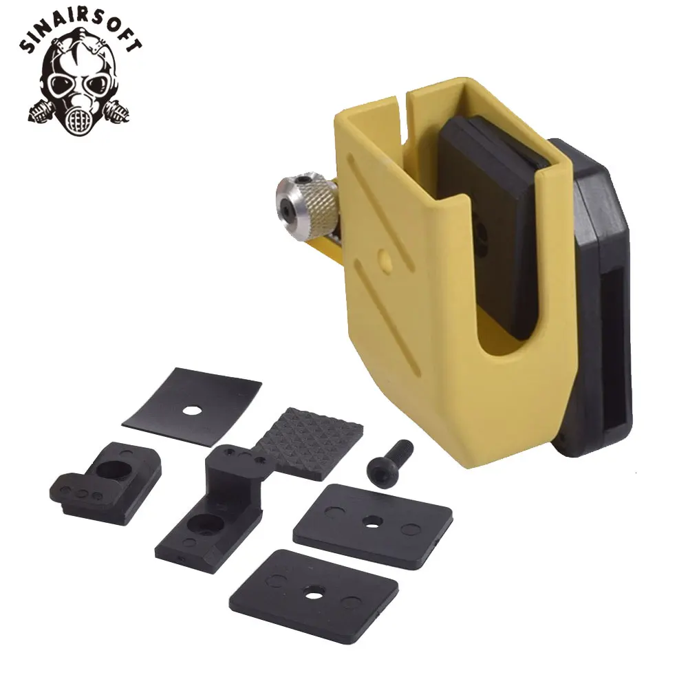 IPSC USPSA Adjust Angle Tension Universal Speed Pistol Magazine Pouch Holster CR Left Right Handed Tactical Holster Pouch