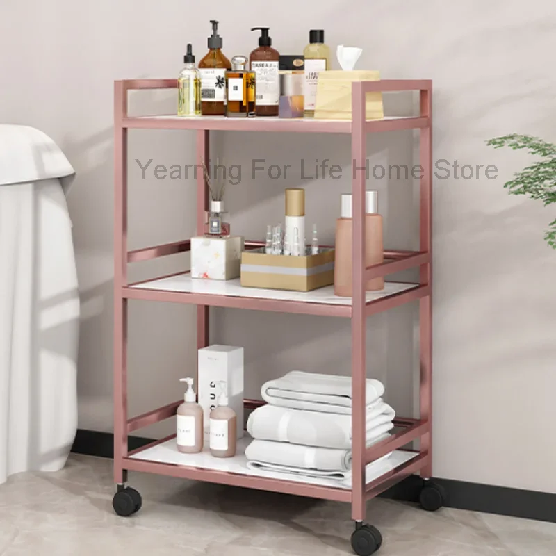 

Cosmetics Trolley Hairdressing Furniture Beauty Salon Aesthetic Medical Spa Auxiliary Cart Carrinho Auxiliar De Cabeleireiro