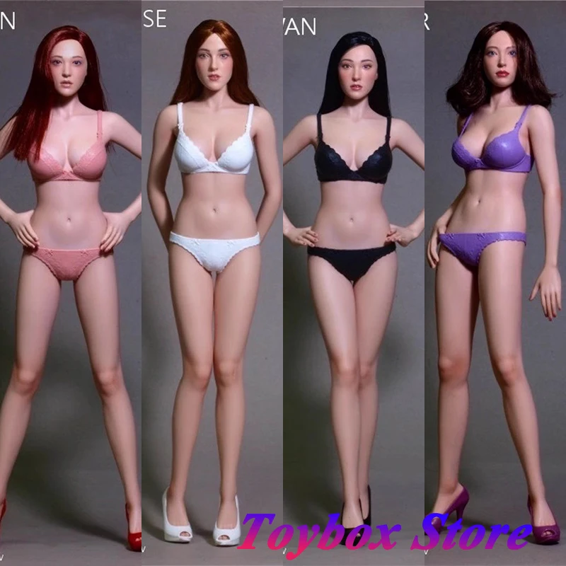 

HOT STUFF HS061/2/3/4 1/6 Sexy Movable Female Soldier Body Model Toys Lingerie Set Heels Decor 12" Action Figure Collection