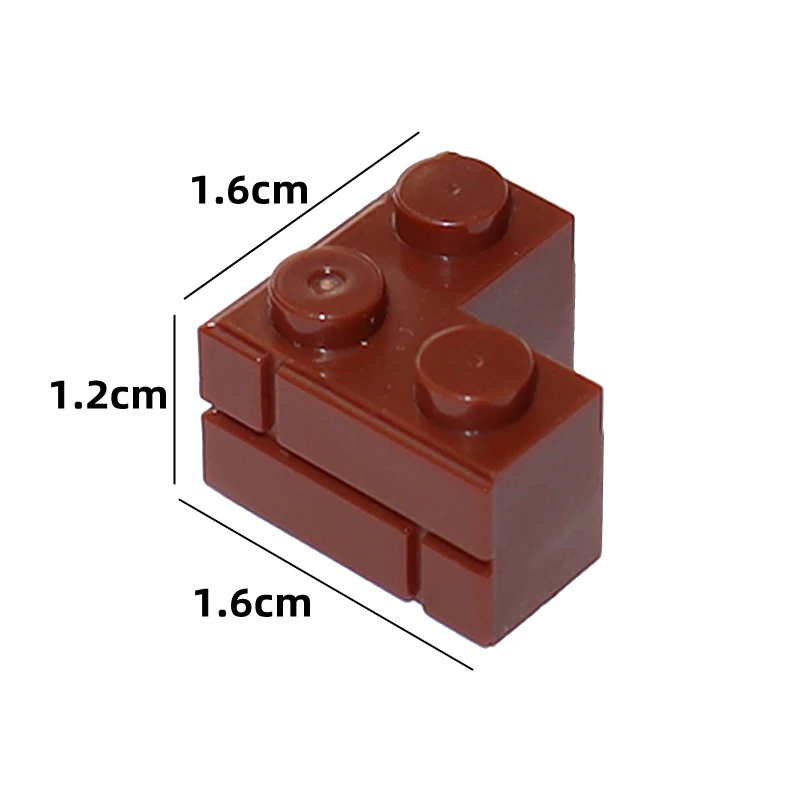 Bloques de construcción MOC de ciudad para niños, ladrillos de pared gruesa, juguetes educativos creativos, tamaño Compatible con todas las marcas,