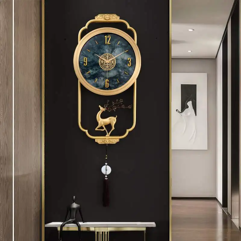Wall Clocks  Silent Living Room Fashion Clock Wall Digital Bedrooms  Decoration