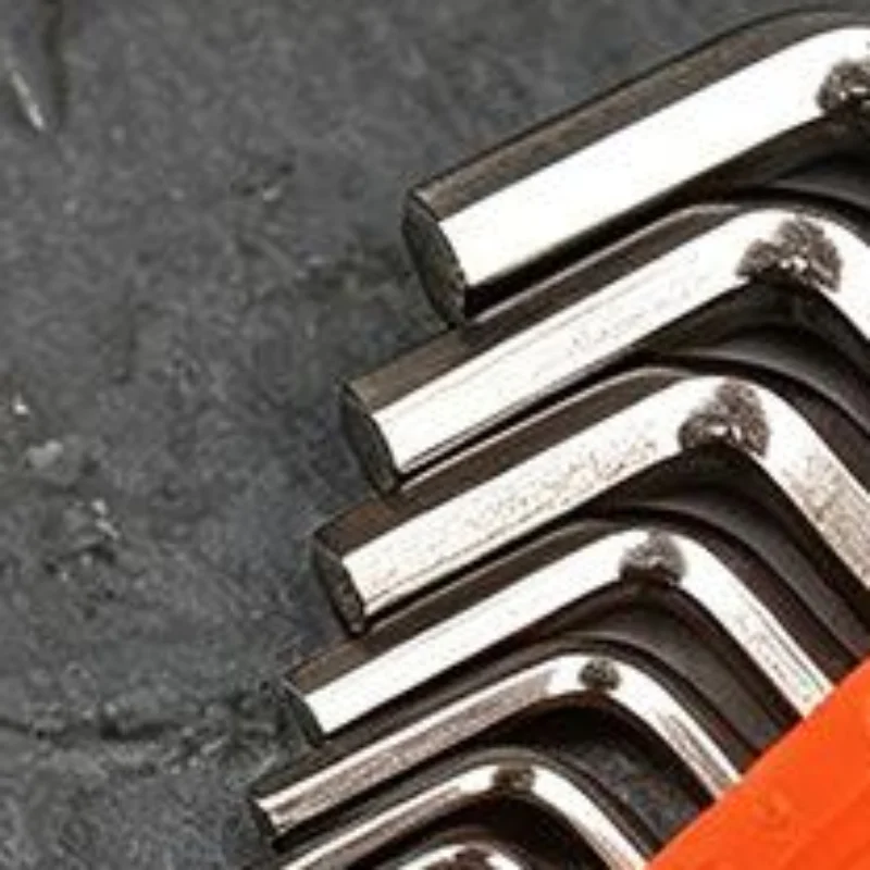 5/8 Pcs Allen Wrench Metric Inch L Wrench Size Allen Key Short Arm Tool Set Easy To Carry In Pocket