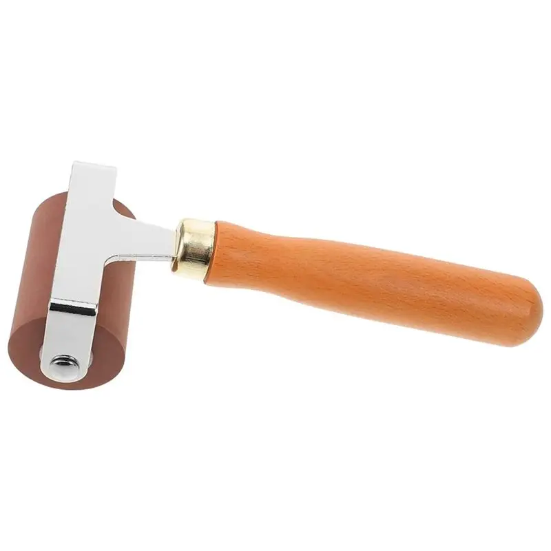 Printmaking Cylinder Painting Supplies Stamping Tool Art Printmaking Tools Printmaking Roller Rubber Brayer Roller-A50M